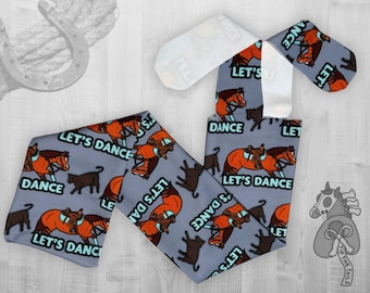 Let's Dance Equine Tail Bag, Working Cow Horse Tail Protection and Western Tailbag, Cutting Cattle Equestrian Gifts for Horse Lovers