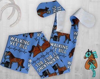 Walking Vet Bill Equine Tail Bag, Tailbag for Horses & Ponies, Funny Equine Mane and Tail Protection, Equine Vet Bill Gifts for Equestrians