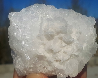 195 Grams Pollucite Terminated Crystal World Rare Pollucite Top Quality Crystals Larg Size From Shigar Valley