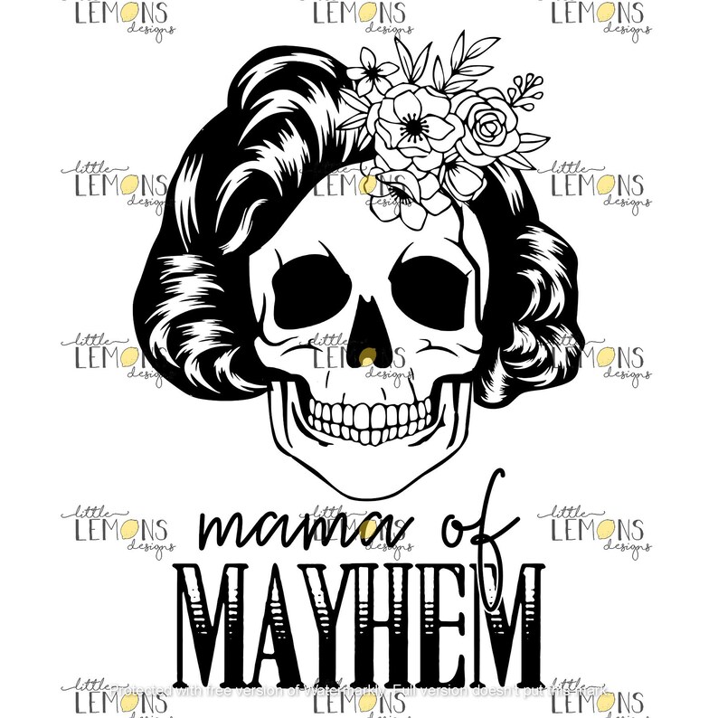 Mama of mayhem | Etsy