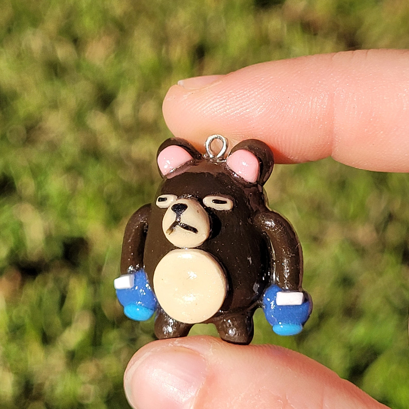 Tsukamoto Jugai Boxing Bear Cursed Doll Charm Jujutsu Kaisen | Etsy