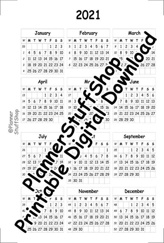 Featured image of post One Page 12 Month Calendar Printable