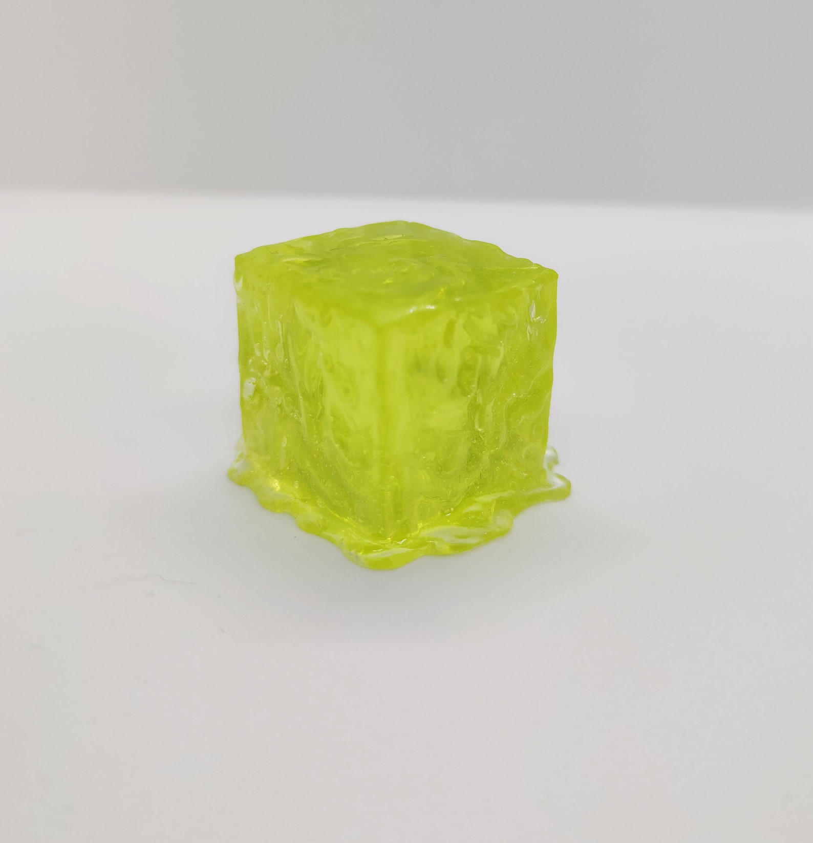 Gelatinous Cube Handmade Epoxy Figure | Etsy