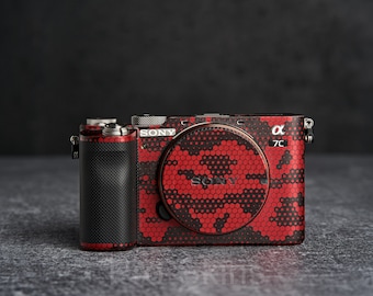 Protective Camera Wrap Skin Sticker for Sony Alpha A6000 APSC