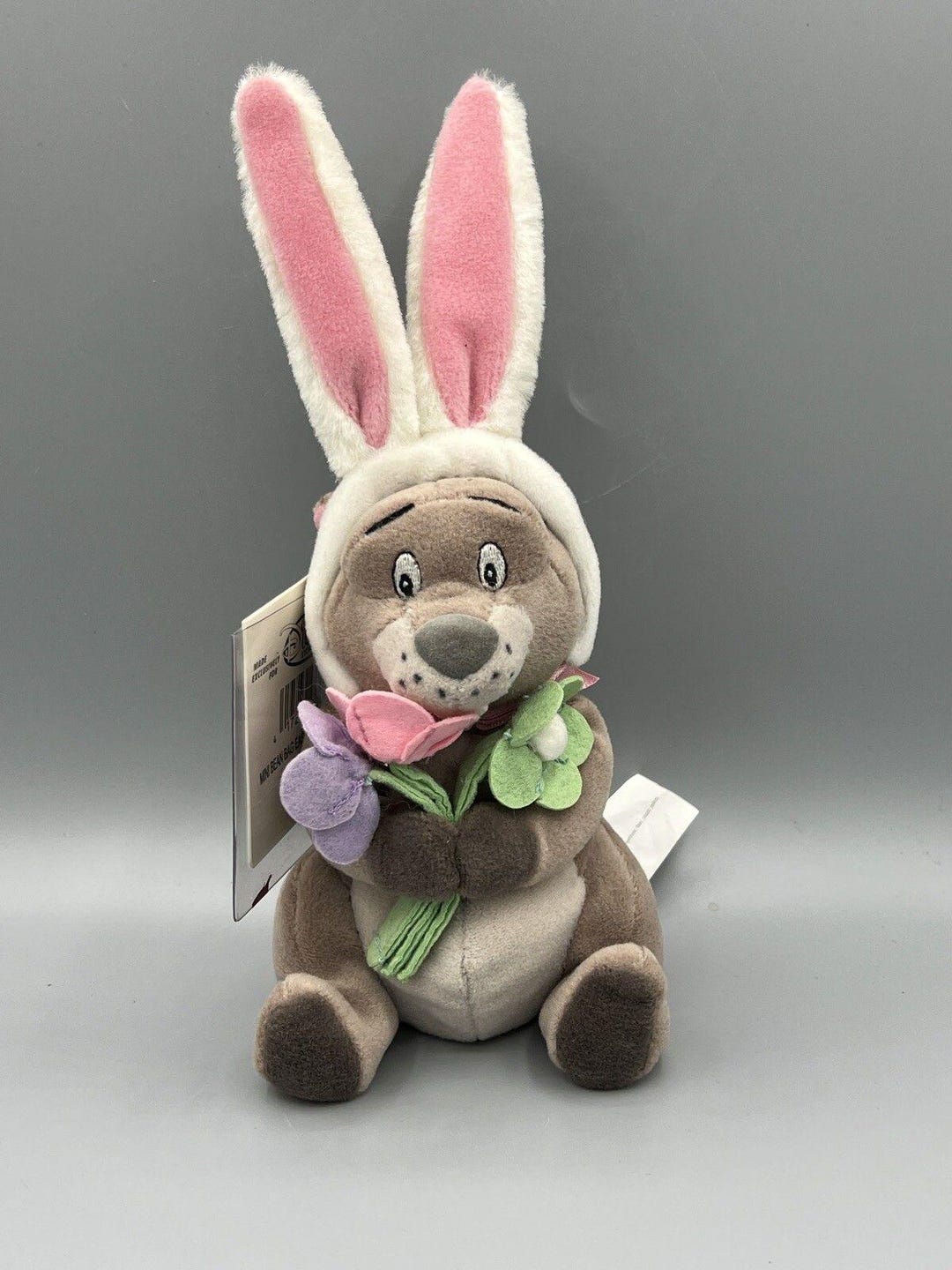 Disney Store Theme Park Winnie Pooh Easter Bunny Gopher Bean Bag Plush ...
