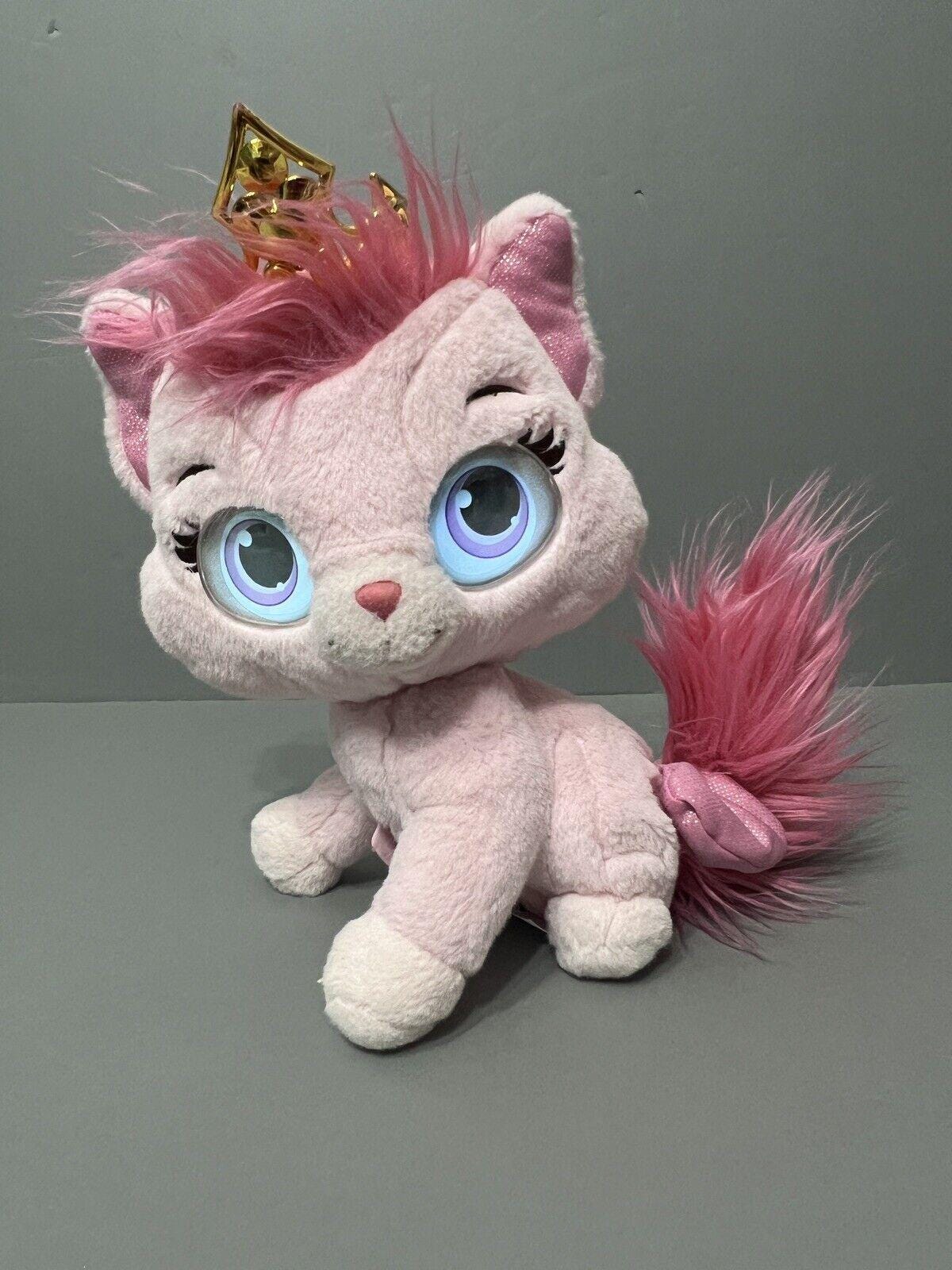 Disney Palace Pets Auroras Kitty Beauty 10” Plush Talking Toy