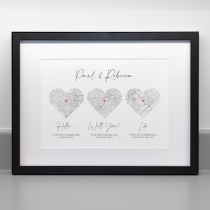 Stampa personalizzata Hello Will You I Do, carta d'archivio professionale per belle arti, regalo per l'anniversario di matrimonio