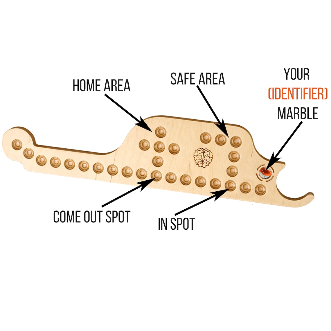 JOKER BOARD GAME Wooden Board Game Jokers and Marbles Etsy