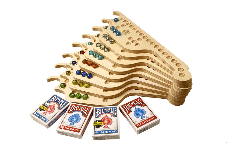 JOKER BOARD GAME, Wooden Board Game, Jokers and Marbles, Plywood Table