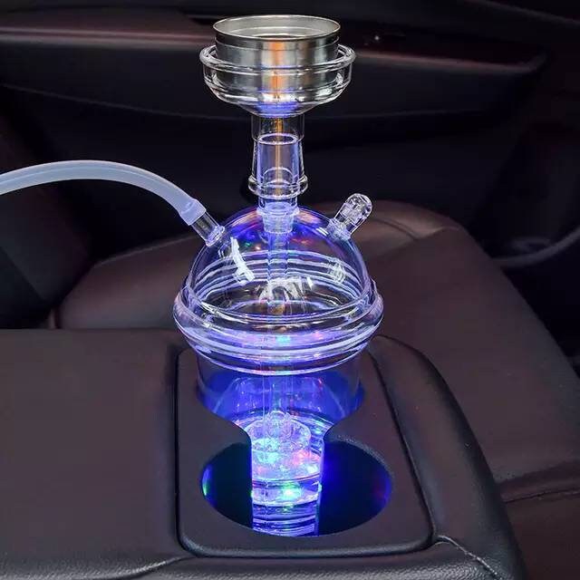 LED Portable Hookah Travel Hookah Kit Light Up Hookah Car Etsy