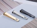 Custom Engraved Best Man Tie Clip，Personalized Groomsman Gift，Monogram Men Tie Clip,Gift For Groomsman，Custom Tie Bar Wedding Tie Clip product logo