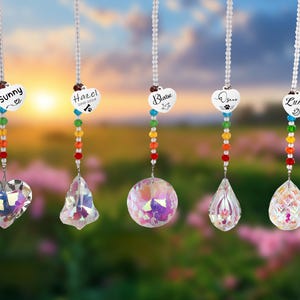 Pont arc-en-ciel personnalisé pour animal de compagnie, attrape-soleil, cadeau commémoratif pour chien/chat, ornement commémoratif pour animal de compagnie, cadeaux pont arc-en-ciel pour chien, cadeaux de perte de chien/chat