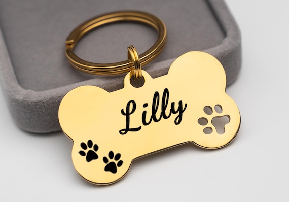 Dog Tag,Dog ID Tag,Bone Dog Tag,Dog Name Tag,Custom Dog Tag,Engraved Dog Tag,Dog Tag Personalized, Dog Tag Personalized for Dogs,Cat tag