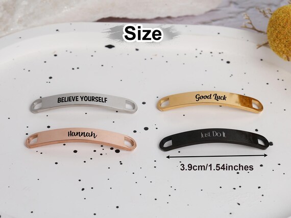 Personalized Shoe Buckle, Custom Shoe Tags, Custom Name Metal Shoe