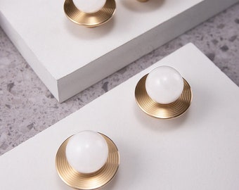 Jade Crystal Brass Medieval Knob for Furniture/ Drawer Knobs/Cabinet Pulls/Wardrobe Pull/Modern  Luxury Cabinet Hardware