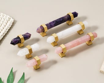 Kristall Knäufe/Kristallstein Knäufe/Schrankgriffe mit Gravur/Schrankgriffe/Schrankgriffe/Schrankgriffe/Schrankgriffe