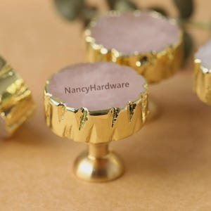 Crystal  Drawer Knobs for kids/Gold edging dresser Pulls/Custom Engraved Cabinet handles/Wardrobe Pull/Pink crystal white crystal door Knobs