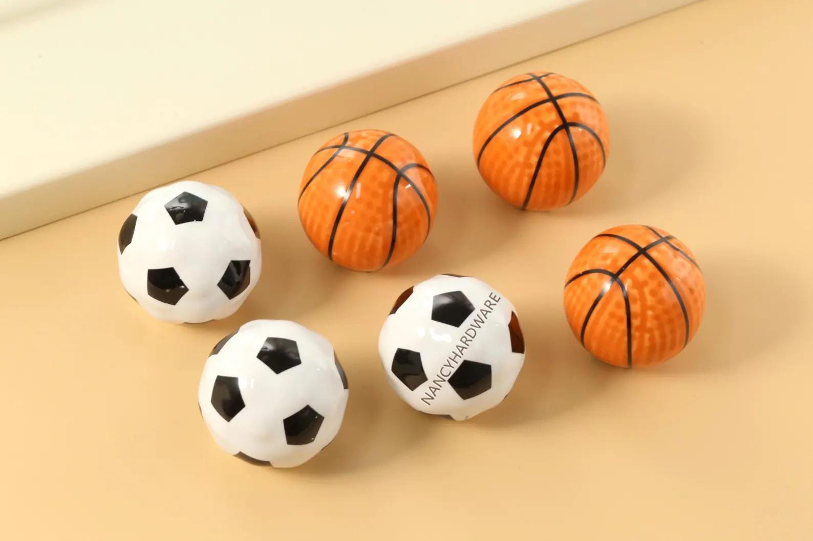 Ballon De Foot Céramique France I Love Football - Coq - Blanc Et Noir