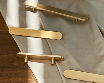 Modern Brass Drawer Knobs pulls/kitchen Pull handles/Cabinet Pulls/brass Wardrobe Pull/ furniture hard wares