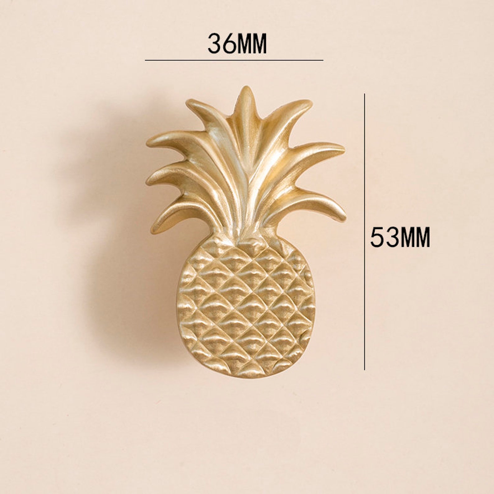 Brass Pineapple knobs and pulls/Cuty pineapple nursery drawer Etsy