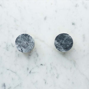 Marble knobs and Pulls/brass Drawer Knobs/luxury Cabinet Pulls/Wardrobe Pull /offices Knob /cafes Knob /restaurant Knob image 9