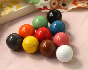 Runde Kugel Keramik Schrank Knöpfe, bunte Kommode Knäufe, Custom Gravierte Garderobe Pulls, Moderne Küche Ersatz Knöpfe, Tür Schrank Griff