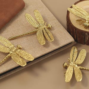 Dragonfly brass knobs and Pulls/ Drawer Knobs/Custom Engraved Cabinet Pulls/Wardrobe Pull/Brass door handle /offices Knobs/restaurant  Knobs