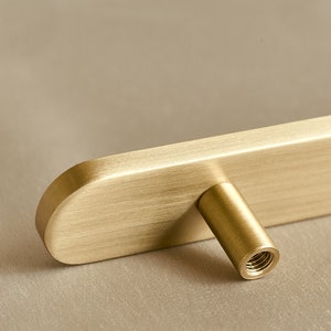 Modern Brass Drawer Knobs pulls/kitchen Pull handles/Cabinet Pulls/brass Wardrobe Pull/ furniture hard wares image 8