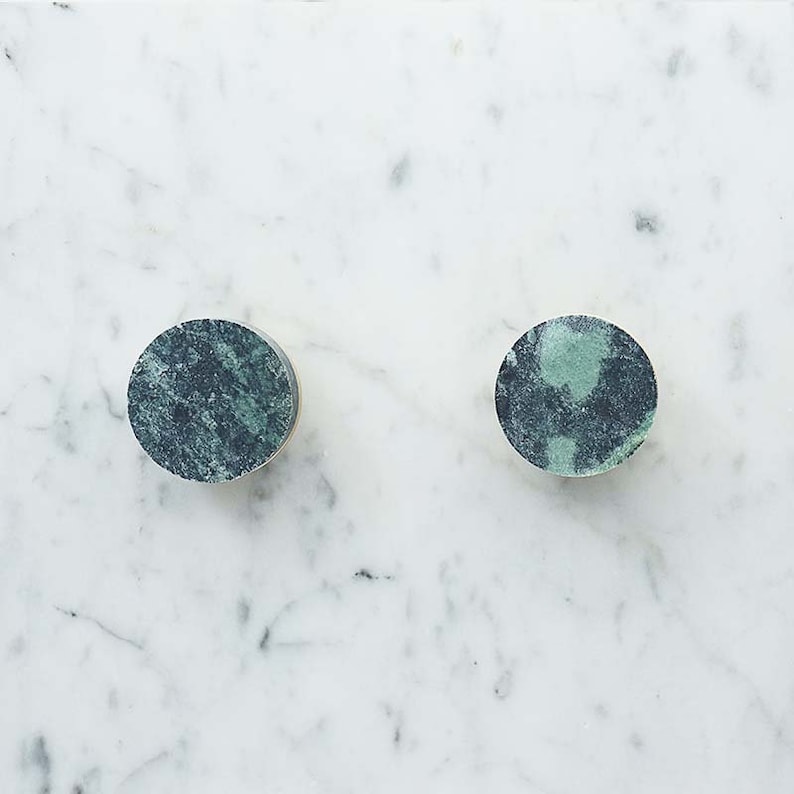 Marble knobs and Pulls/brass Drawer Knobs/luxury Cabinet Pulls/Wardrobe Pull /offices Knob /cafes Knob /restaurant Knob image 6