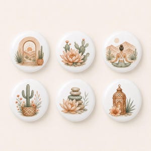 Desert Lotus Ceramic Drawer Knobs/Cactus Wardrobe knob/Retreat Cabinet Door Pulls/Tropical Children room Handles/Flower Home Dresser Knob