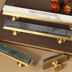 Marble Drawer Knobs pulls/Cabinet cupboard Pulls handles/Custom Engraved kitchen handles/brass Wardrobe Pulls /Bathroom cabinet pulls