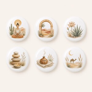 Desert Camel Ceramic Drawer Knobs/Sutra Cabinet Door Pulls/Retreat Dresser knob/Meditation Nursery room Handles/Home Wardrobe Knob