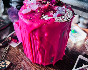 Vela mágica para el amor propio y la meditación