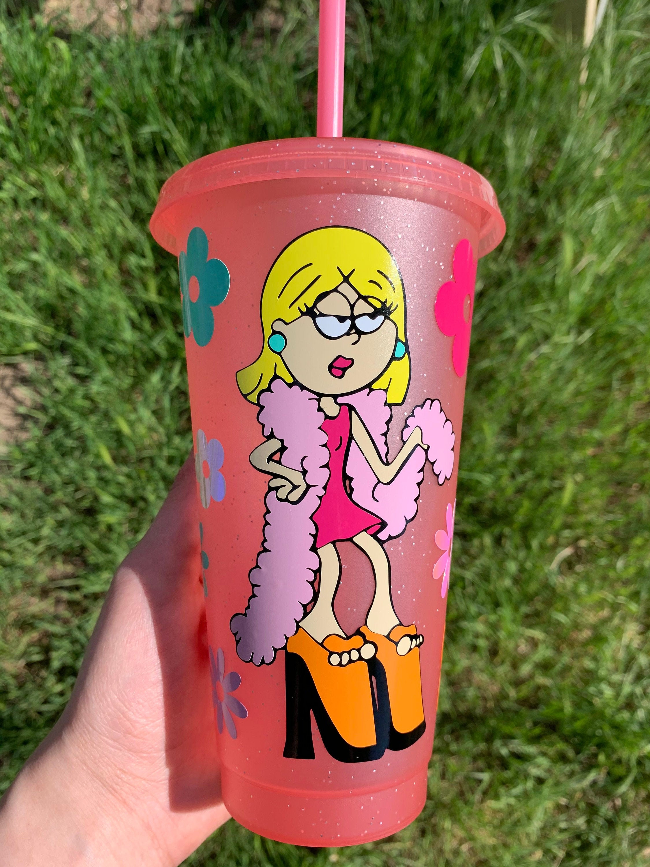Lizzie McGuire inspired Reusable Cold Cup Etsy