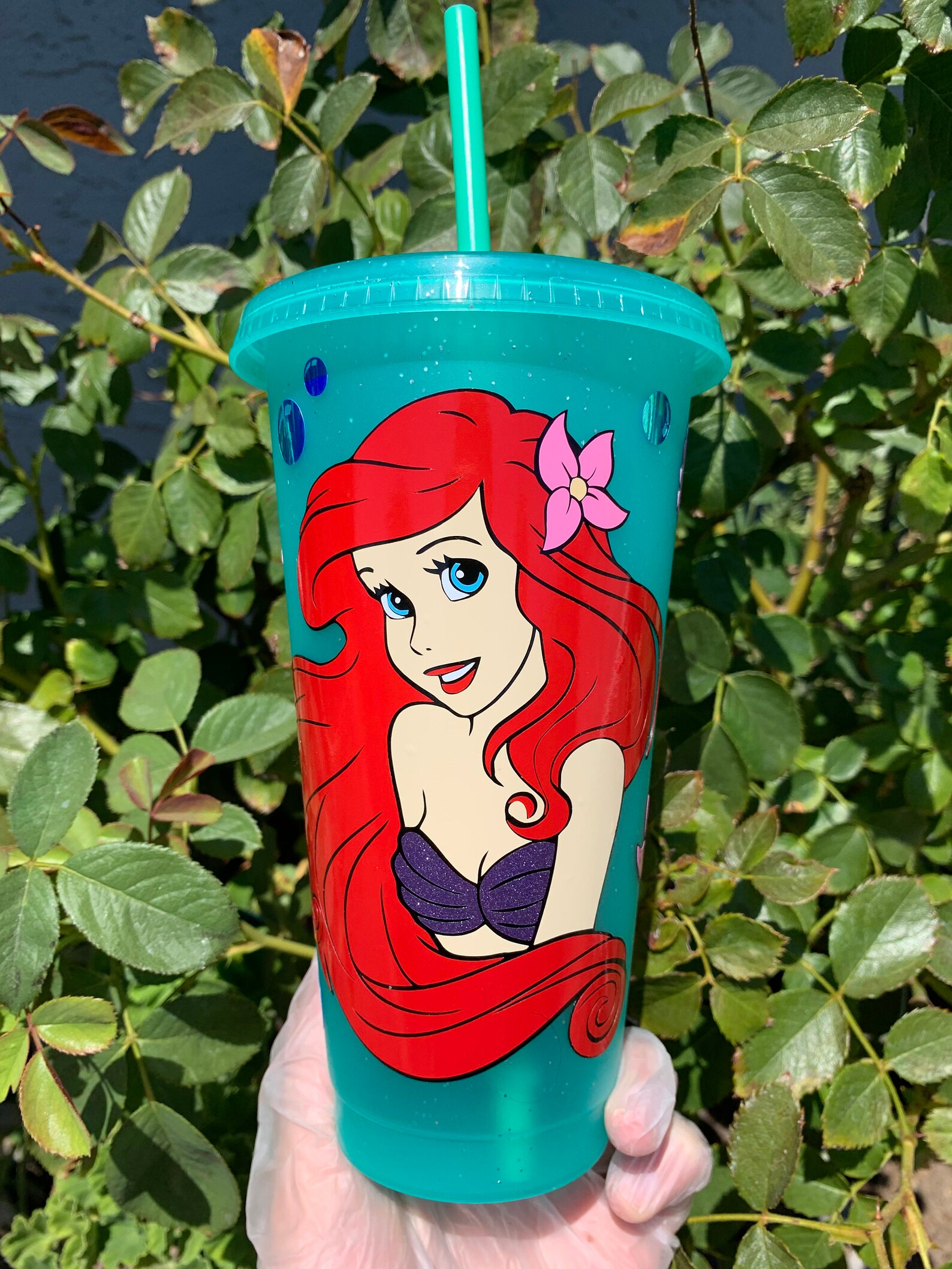 Little Mermaid Reusable Cold Cup Etsy
