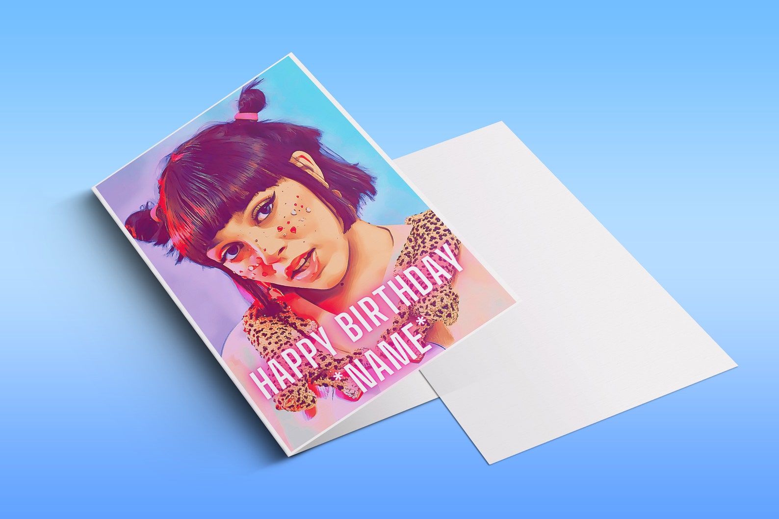 Doja Cat Personalised Birthday Card Doja Cat Greeting Card | Etsy