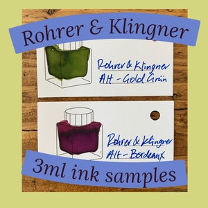 Rohrer & Klingner 3ml Druckfarbe