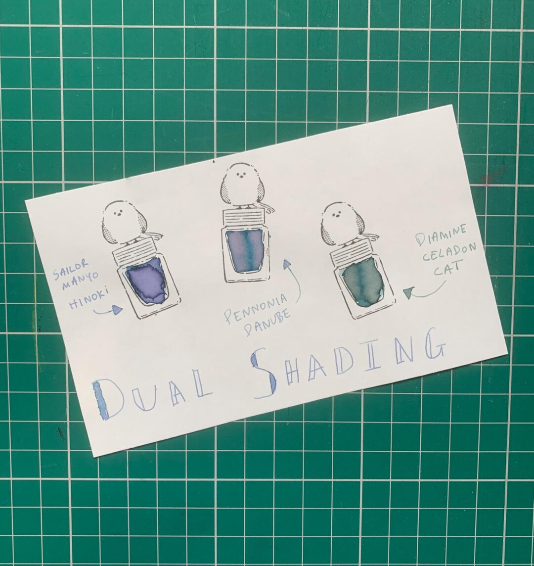 Dual Shading Fountain Pen Ink Bundle - 3x3ml - Fast Shipping From UK - Etsy