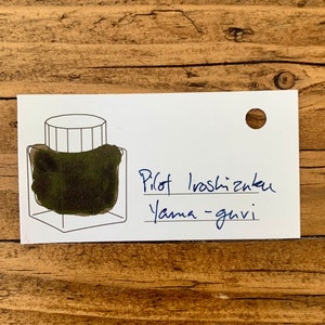 Pilot Iroshizuku Yama-guri 3 ml inktmonster
