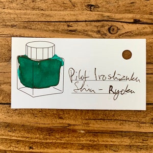 Pilot Iroshizuku Shin-Ryoku 3 ml inktmonster