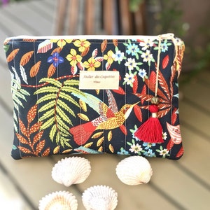 Trousse toilette/trousse beauté/trousse matelassée/trousse maquillage/trousse voyage/