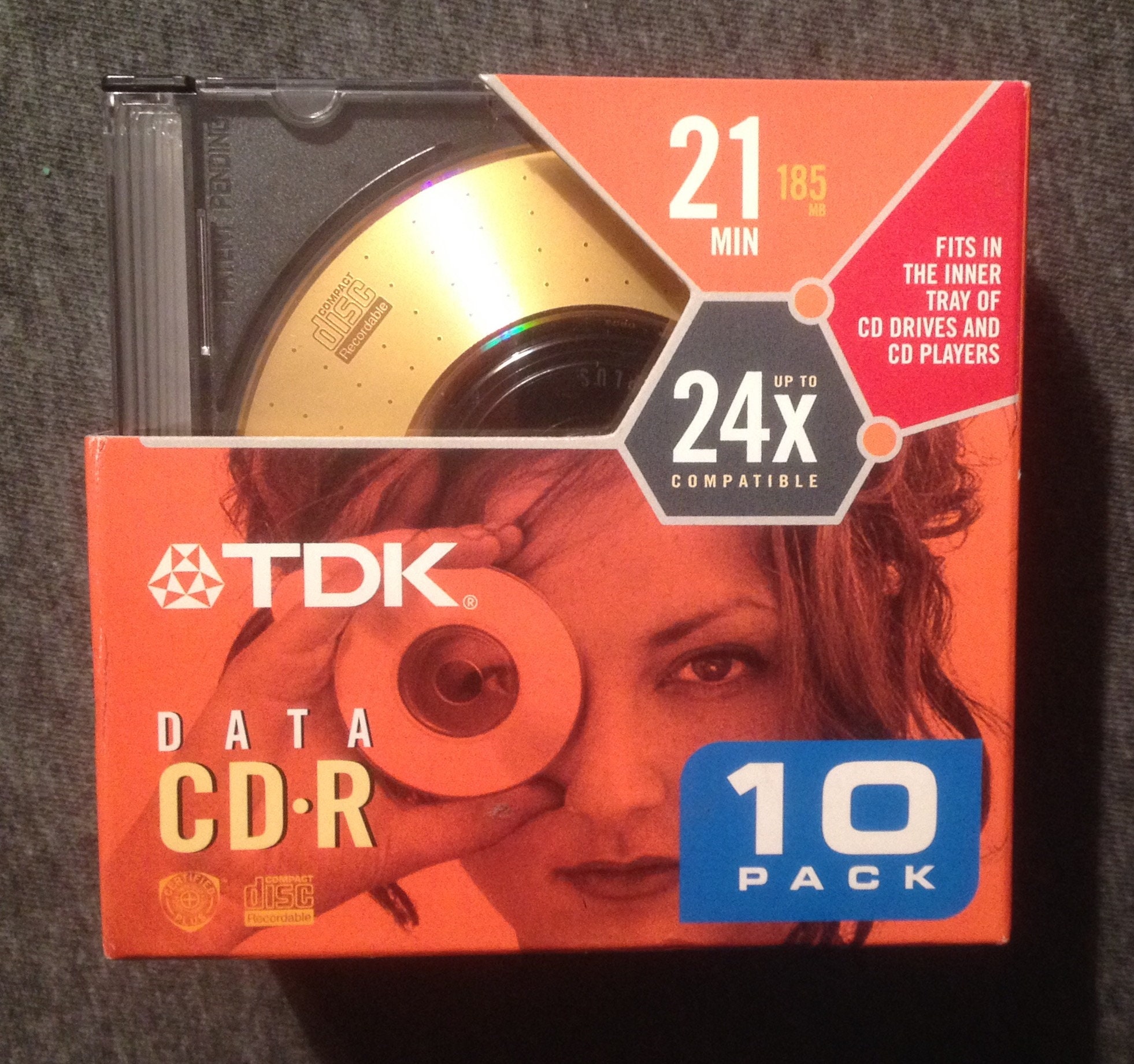 Mini CD-R TDK 7 Units Recordable 21 min. 185mb NEW | Etsy