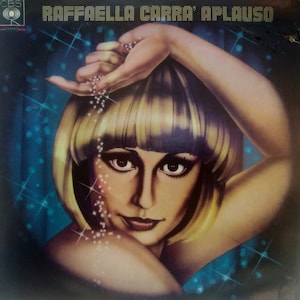 Raffaella Carra Applause Vinyl LP Record Original Pressing 1979 Collectible Italian Music