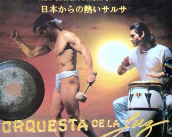 Salsa Orchestra De La Luz Vinyl Japanese Hot Salsa La mujoe music to dance