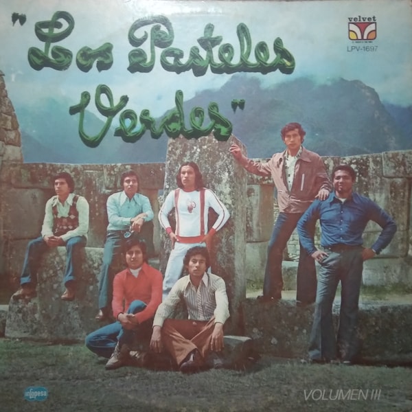 Los Pastels Verdes Vinyl The Best Volume 3 Original LP Record 1975