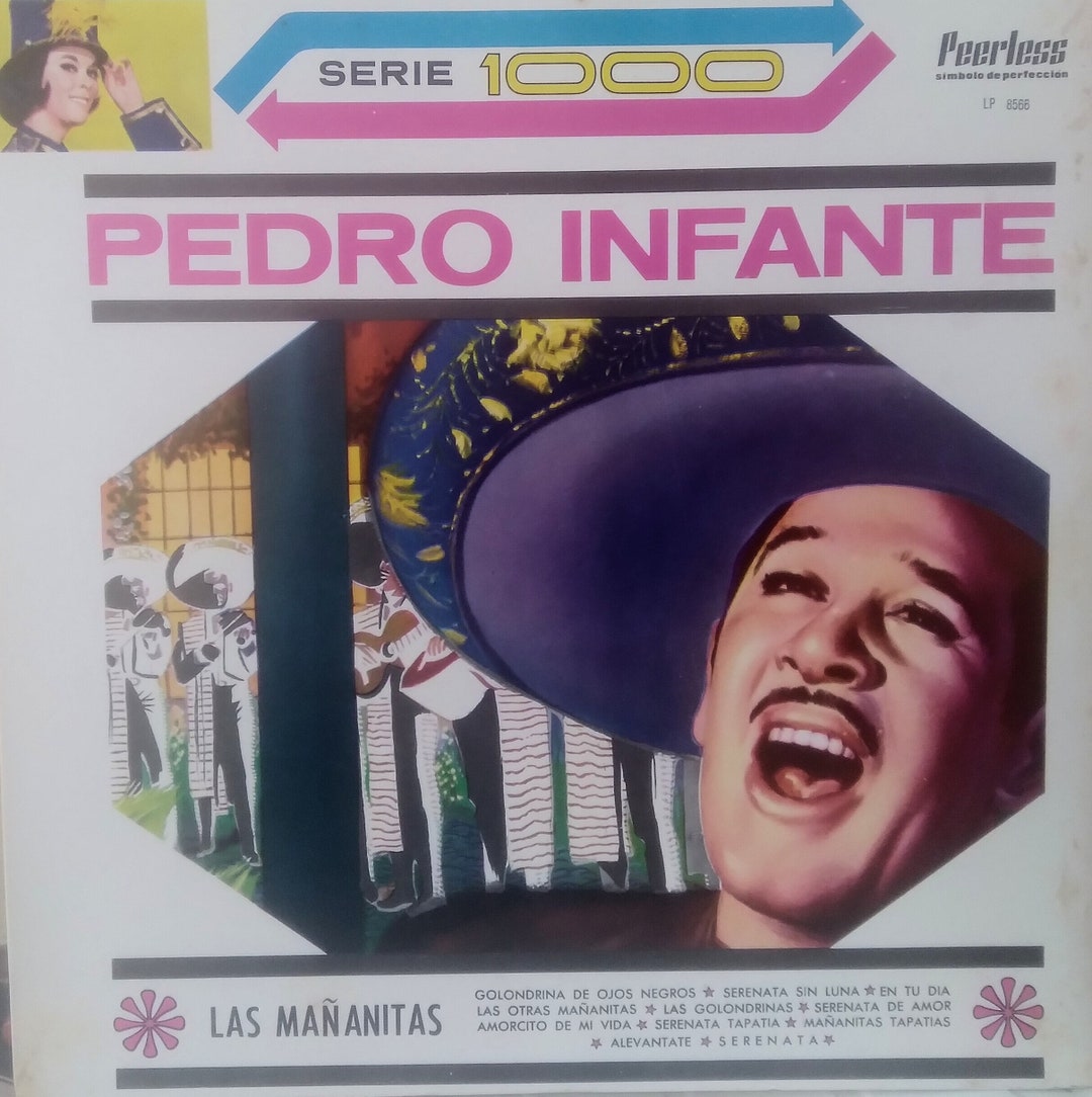 Pedro Infante Vinyl Las Mañanitas Disco Lp Original 1973 Piece of ...