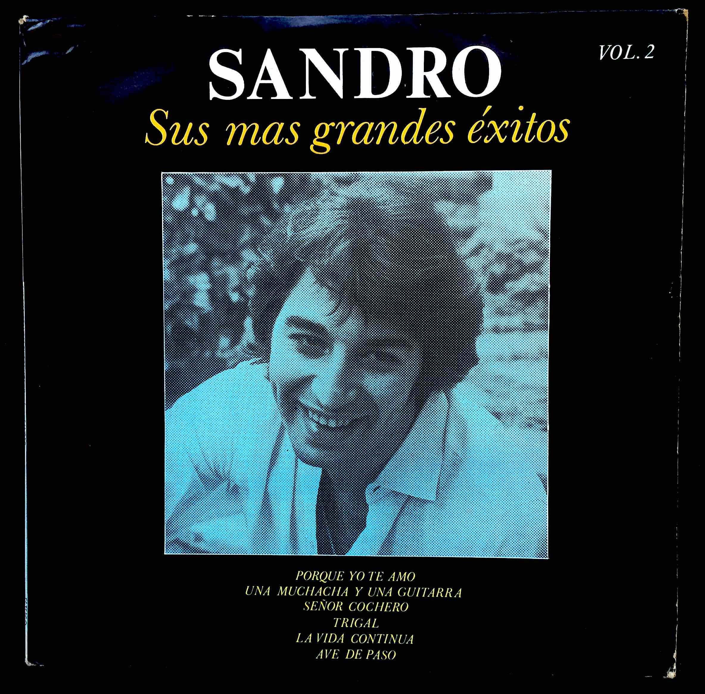 Sandro Vinilo Grandes Exitos Volumen 