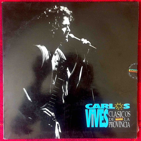 Carlos Vives Vinyl Classics of the Province Album Lp 1993 by Cumbia and Vallenato La Gota Fria Collection