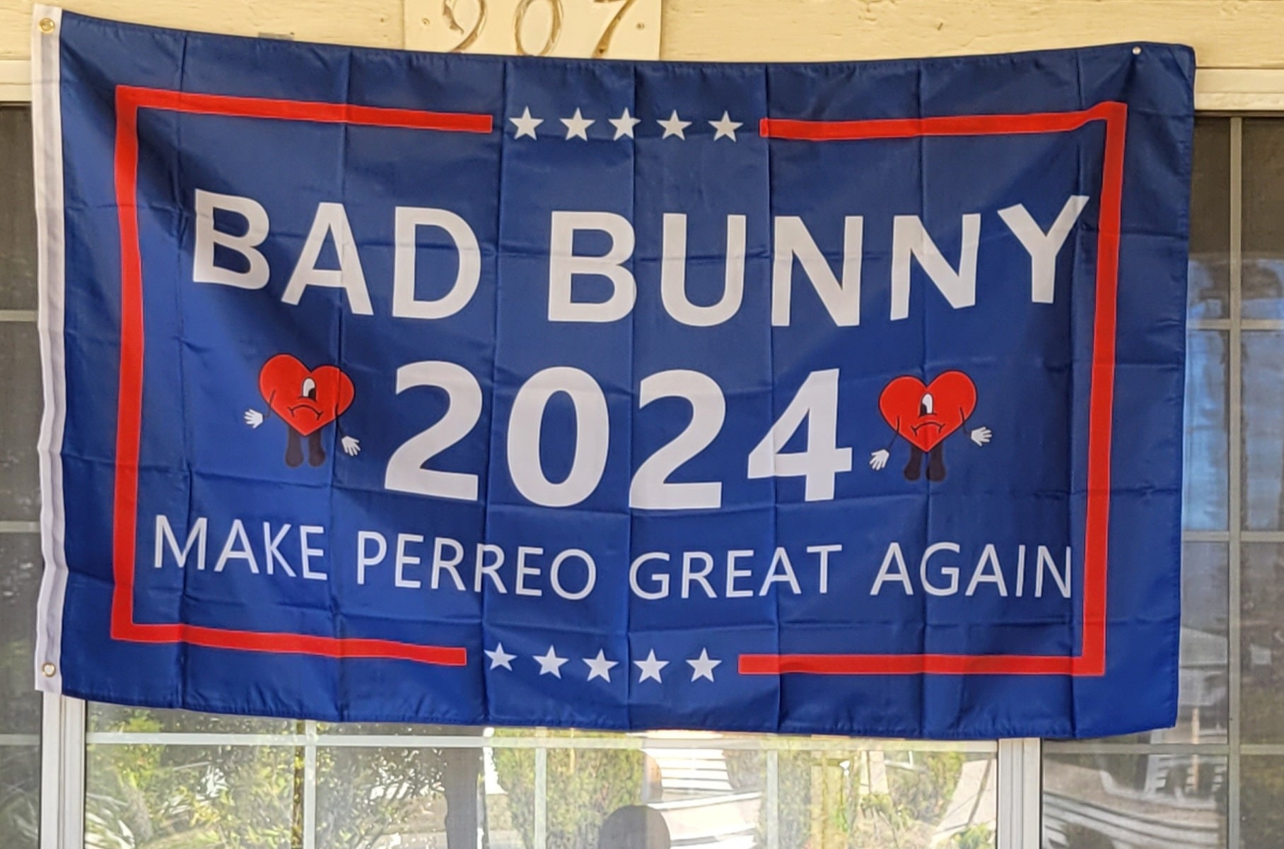 Bad Bunny Flag Bad Bunny 2024 Etsy