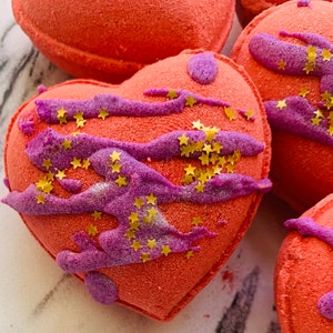 Dark musk & Tropical plum Bubble Bath Bomb
